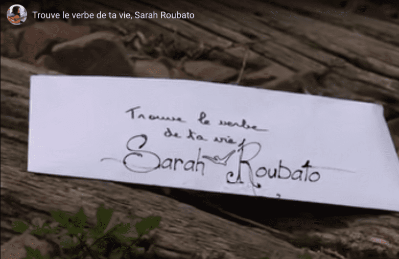 Trouver le verbe de ta vie – Sarah Roubato – Ozmooz